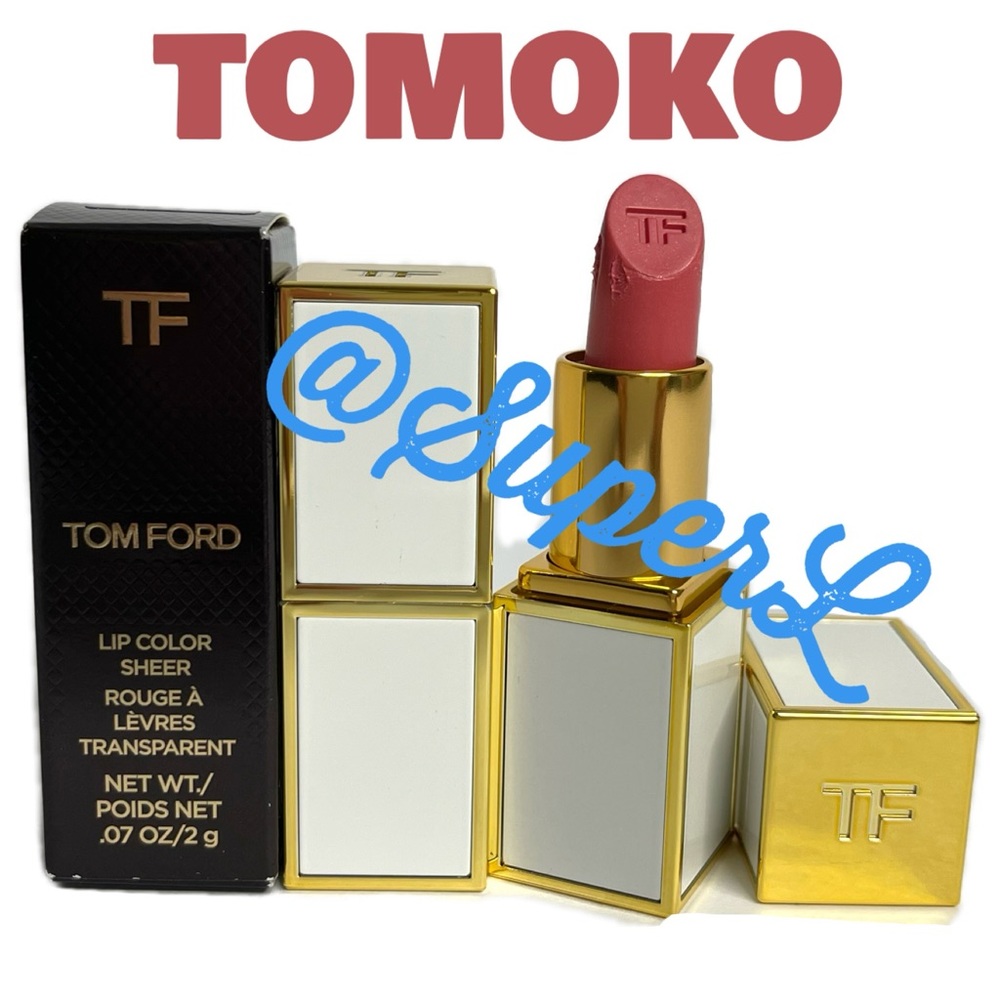 NEW Discontinued Tom Ford Beauty Tomoko Warm Pink Neutral Lip Color Lipstick